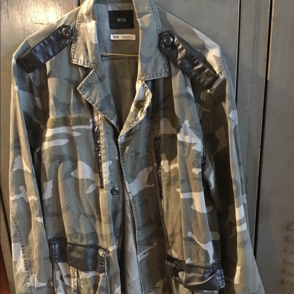 Camo jacket from Urban Outfitters